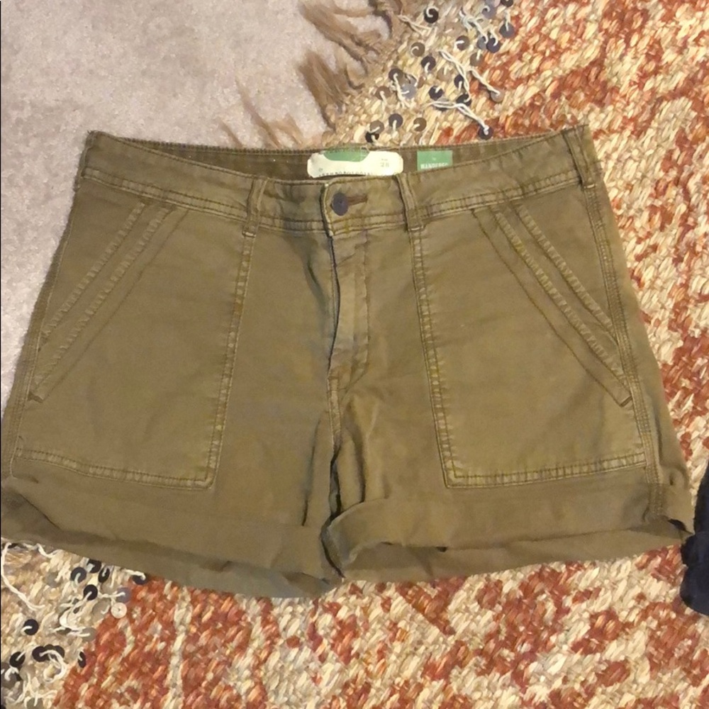 Size 28 Anthropologie shorts. Stretch material.